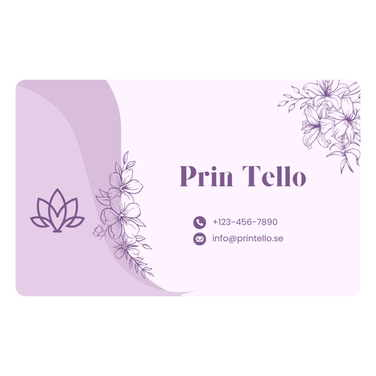 Visitkort i plast – Professionell kvalitet med hållbar elegans