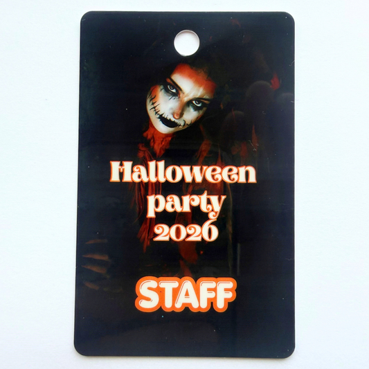 Halloween Party 2026 – Party Pass STAFF, GUEST eller VIP