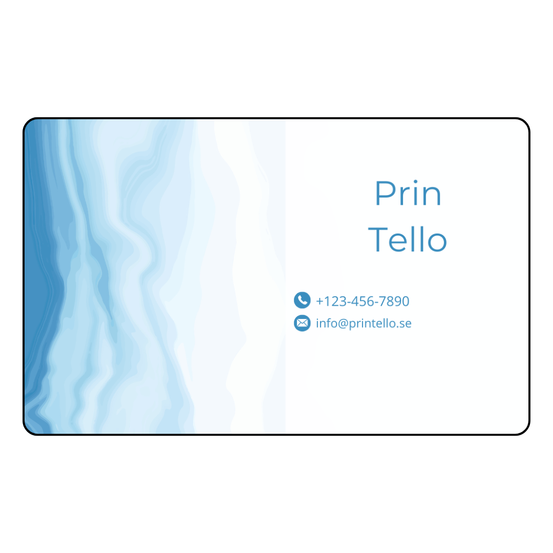 Visitkort i plast – Professionell kvalitet med hållbar elegans