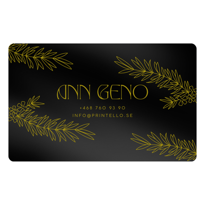 Visitkort i plast – Professionell kvalitet med hållbar elegans