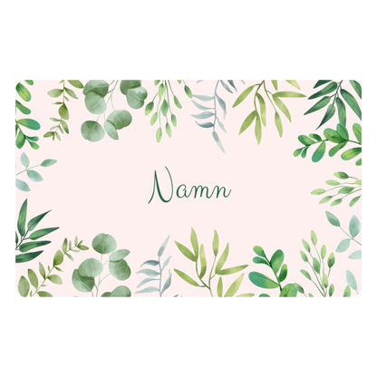 Bordsplaceringskort i plast – Stilren design med personligt namntryck