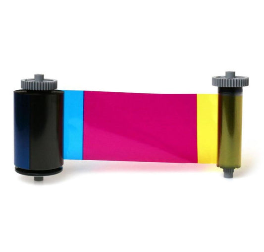 Qualica-RD YMCKOK Färgband – dubbelsidig utskrift i professionell kvalitet för SMART-serien