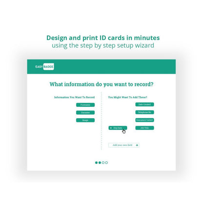 EasyBadge Lite – smidig programvara för design och utskrift av ID-kort