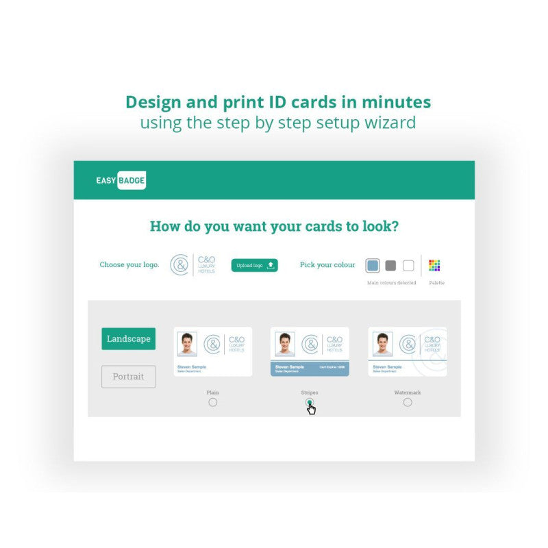 EasyBadge Lite – smidig programvara för design och utskrift av ID-kort