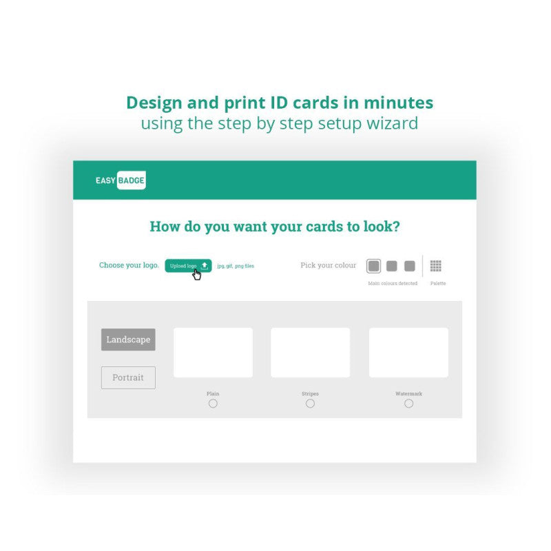 EasyBadge Lite – smidig programvara för design och utskrift av ID-kort