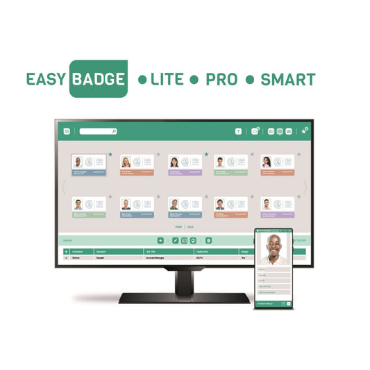 EasyBadge Smart – avancerad programvara för ID-kort med NFC-stöd