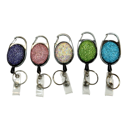 Glittrig Jojo med Nyckelring & ID-Strip – snygg och praktisk åtkomst