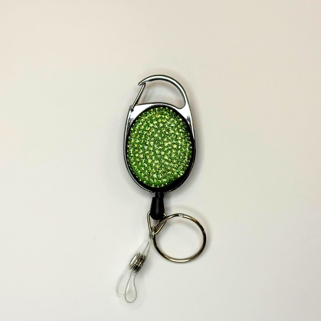 Glittrig Jojo med Nyckelring & ID-Strip – snygg och praktisk åtkomst