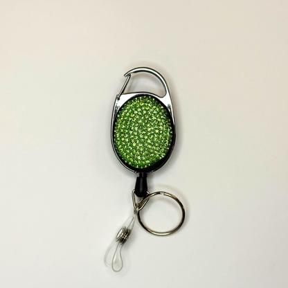 Glittrig Jojo med Nyckelring & ID-Strip – snygg och praktisk åtkomst