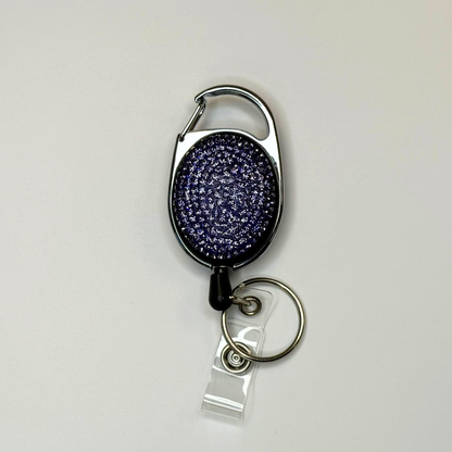 Glittrig Jojo med Nyckelring & ID-Strip – snygg och praktisk åtkomst