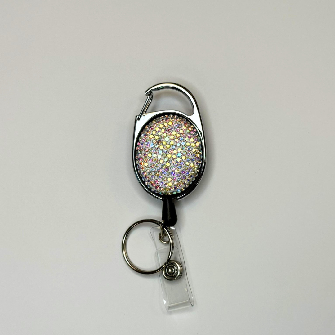 Glittrig Jojo med Nyckelring & ID-Strip – snygg och praktisk åtkomst