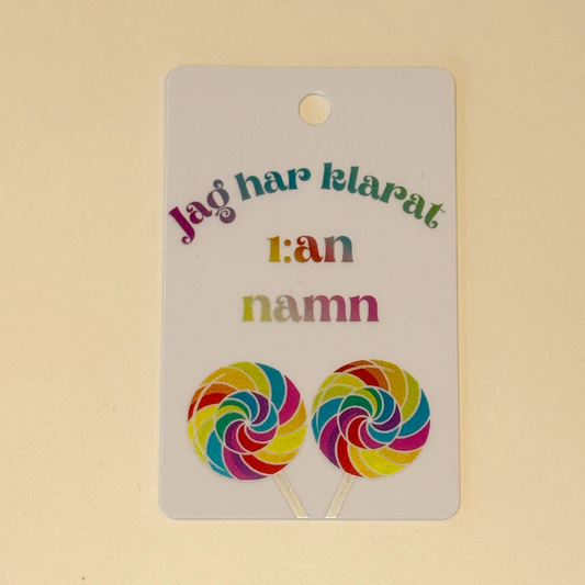 Avslutningsdiplom i plast - Jag har klarat årskurs