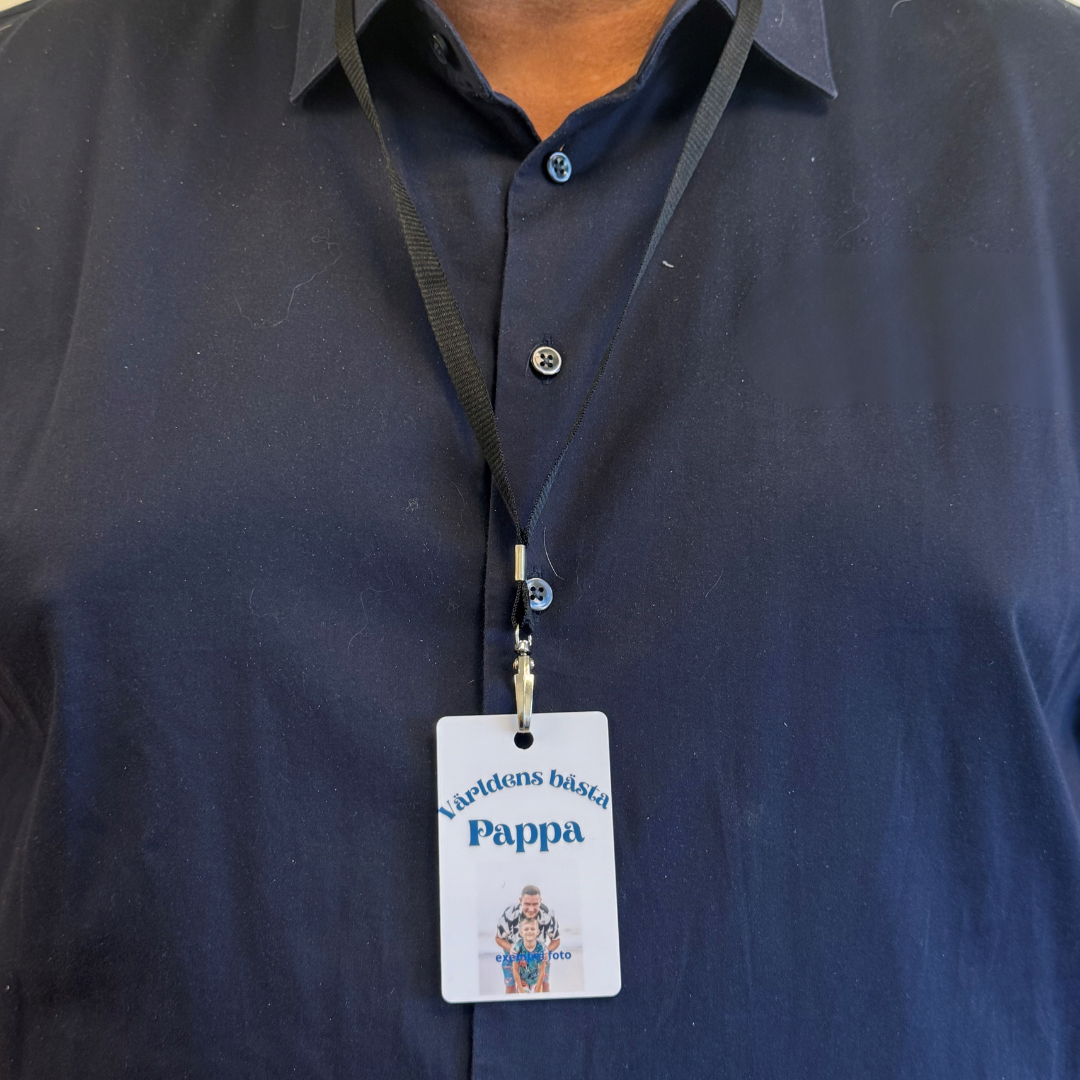 Världens bästa pappa – med personlig foto