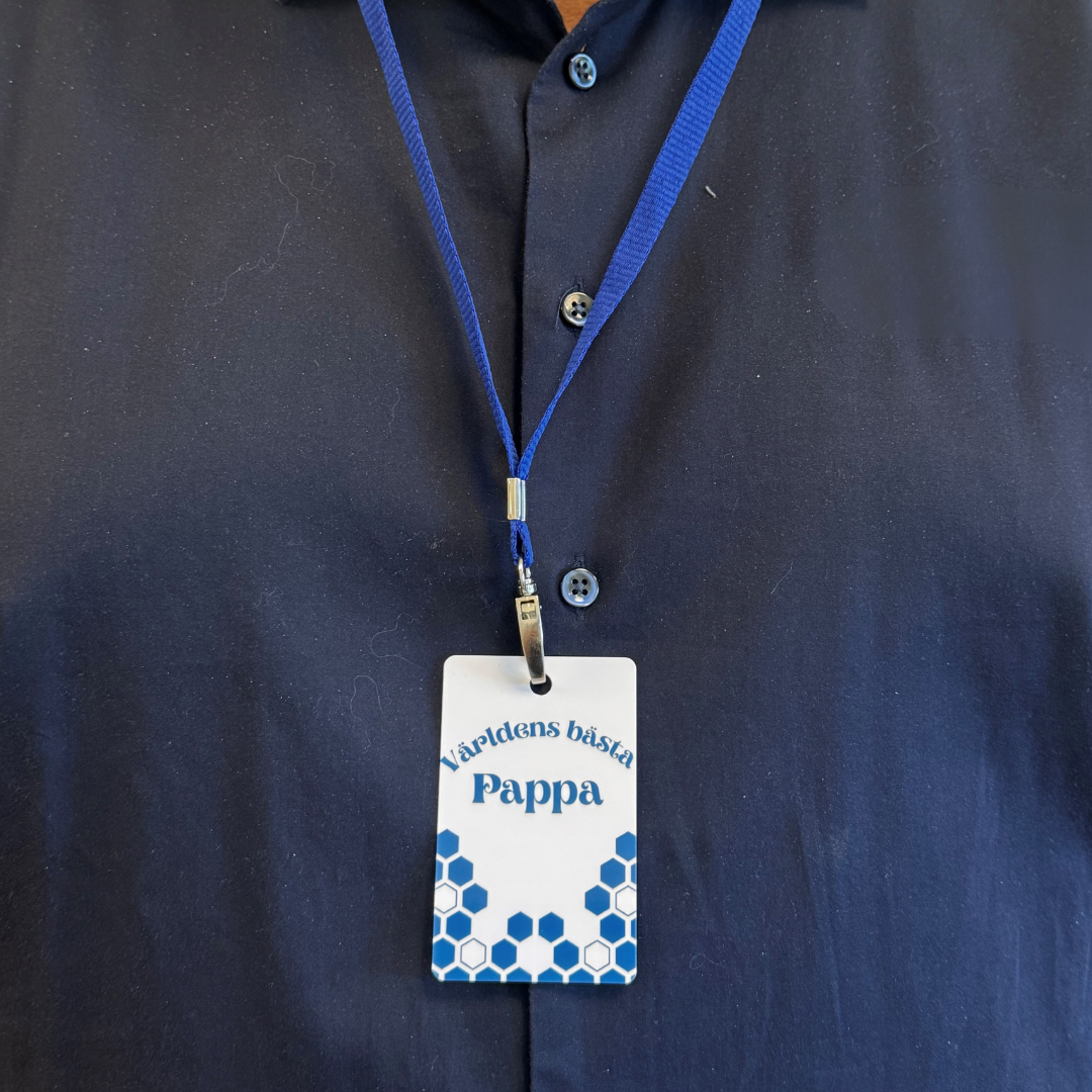 Världens bästa pappa – Plastkort med flera motiv