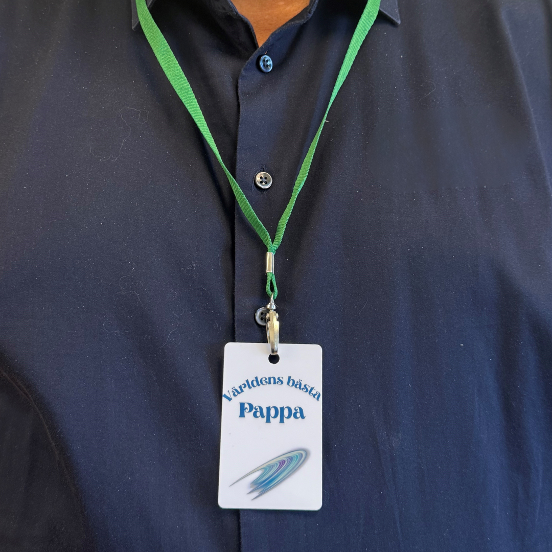 Världens bästa pappa – Plastkort med flera motiv
